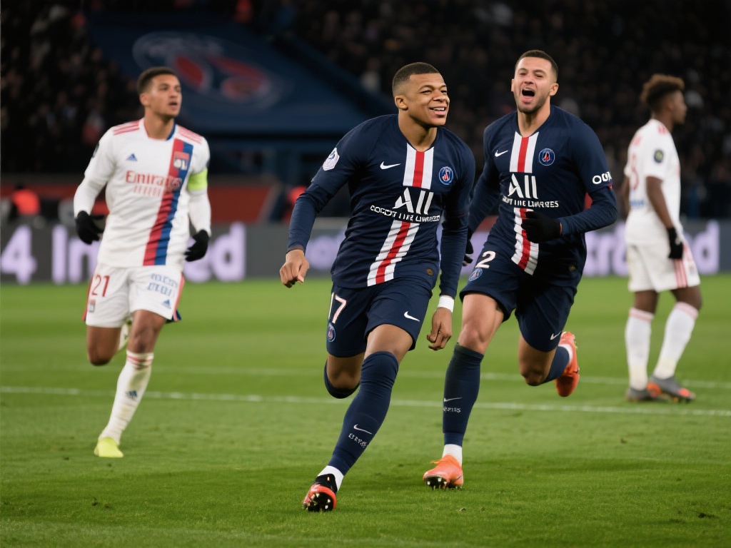 法甲霸主强势领跑21分 大巴黎夺冠在望 以最近的一场比赛为例,对阵里昂时,大巴黎